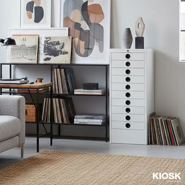 10 drawers form cabinet