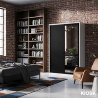 BRIM Sliding 1mirror wardrobe