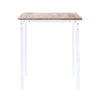 Dinning table for 2 with Acacia wood top-6