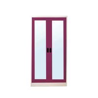 Open door Left&Right mirror wardrobe - Ixy Mild Collection-10