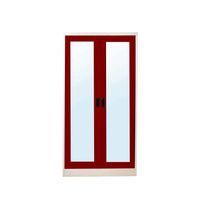 Open door Left&Right mirror wardrobe - Ixy Mild Collection-11