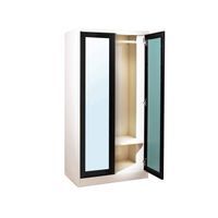 Open door Left&Right mirror wardrobe - Ixy Mild Collection-3
