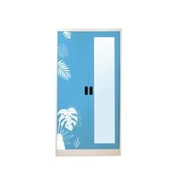 Open door-capsule handle mirror wardrobe-Monsterla graphic , Ixy Mild collection-5