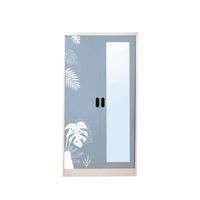 Open door-capsule handle mirror wardrobe-Monsterla graphic , Ixy Mild collection-7