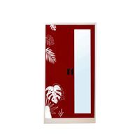Open door-capsule handle mirror wardrobe-Monsterla graphic , Ixy Mild collection-11
