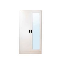 Open door-capsule handle mirror wardrobe - Ixy Mild collection-2