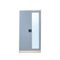 Open door-capsule handle mirror wardrobe - Ixy Mild collection-8