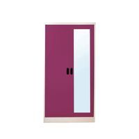 Open door-capsule handle mirror wardrobe - Ixy Mild collection-11