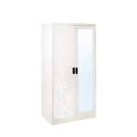 Open door-capsule handle mirror wardrobe-IXY graphic