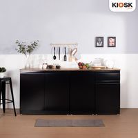 200 cm Acacia wood top -1